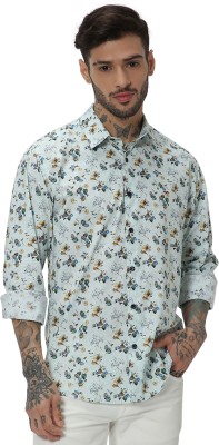 MUFTI Men Floral Print Casual Multicolor Shirt