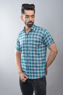 Unistrieet Men Checkered Casual Multicolor Shirt