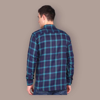 Shiv Fashion Trend Men Checkered Casual Multicolor Shirt