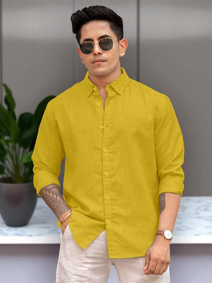 Yanthi Store Men Solid Casual Multicolor Shirt