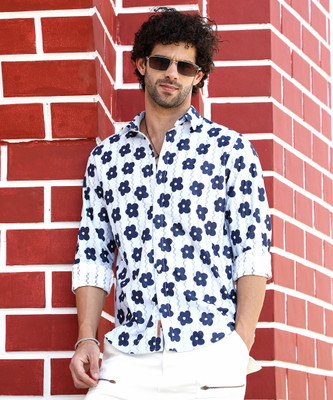 CAMPUS SUTRA Men Color Block Casual Multicolor Shirt
