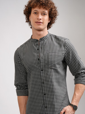 HIGHLANDER Men Checkered Casual Multicolor Shirt
