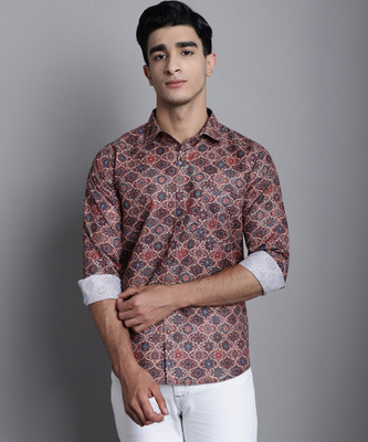 ARMAAN ETHNIC Men Printed Casual Multicolor Shirt
