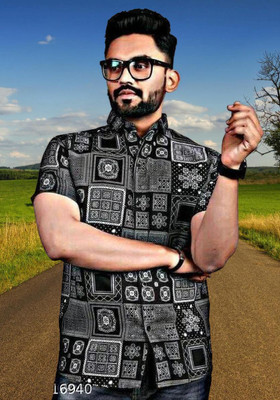 Shivina Creation Men Printed Casual Multicolor Shirt