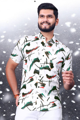 GCFAB Men Printed Casual Multicolor Shirt