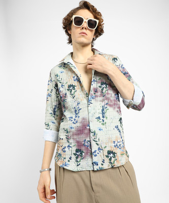 CAMPUS SUTRA Men Printed Casual Multicolor Shirt