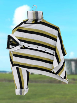 DUCCKCREATION Men Striped, Self Design Casual Multicolor Shirt
