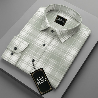 Ubi Sunt Men Checkered Casual Multicolor Shirt