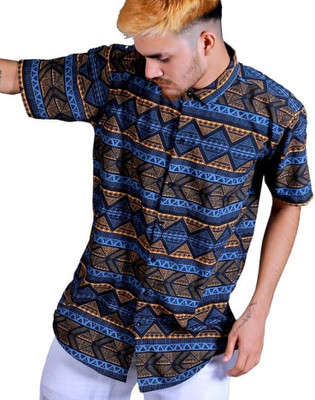 Aarya Fashion Men Animal Print Casual Multicolor Shirt