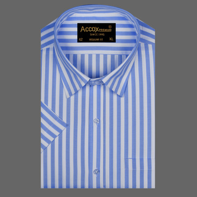 ACCOX Men Checkered Formal Multicolor Shirt