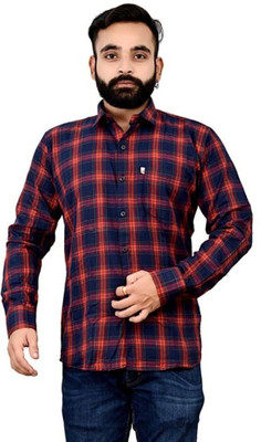 Arthz Fashion Trend Men Checkered Casual Multicolor Shirt