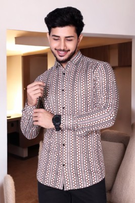 GCFAB Men Printed Casual Multicolor Shirt