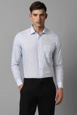 LOUIS PHILIPPE Men Printed Formal White Shirt