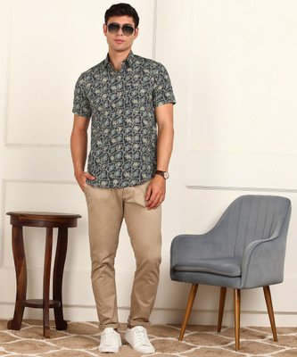 FUBAR Men Printed Casual Multicolor Shirt