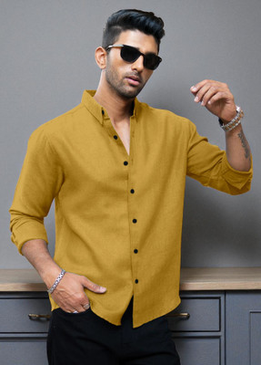 Yanthi Men Solid Casual Multicolor Shirt