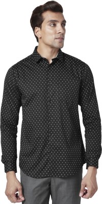 Byford by Pantaloons Men Printed Casual Black Shirt