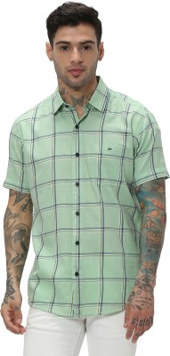 MUFTI Men Checkered Casual Multicolor Shirt