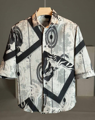 MOXTE Men Printed Casual Multicolor Shirt