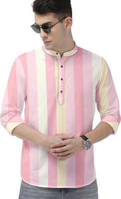The style grove Men Solid Casual Multicolor Shirt