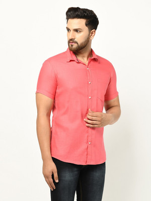 Apuesto Men Solid Casual Red Shirt