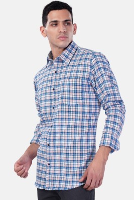 french crown Men Checkered Formal Multicolor Shirt