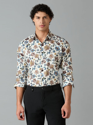Mark & Albert Men Printed Casual Multicolor Shirt