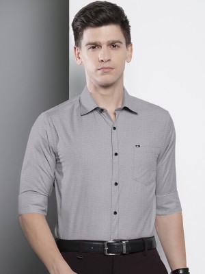 MC Fashion Men Solid Formal Grey Shirt