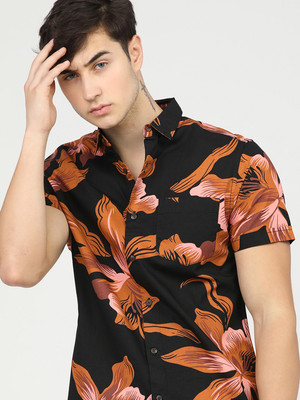 HIGHLANDER Men Printed Casual Multicolor Shirt