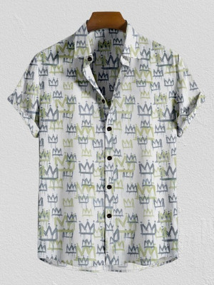 Arth Enterprise Men Printed Casual Multicolor Shirt
