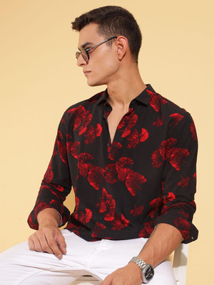 HERE&NOW Men Printed Casual Multicolor Shirt