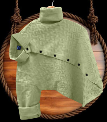 Lolark Boys Self Design Party Light Green Shirt