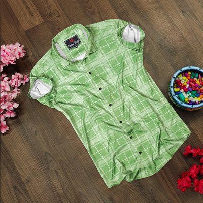 Varidashi Men Checkered Casual Multicolor Shirt