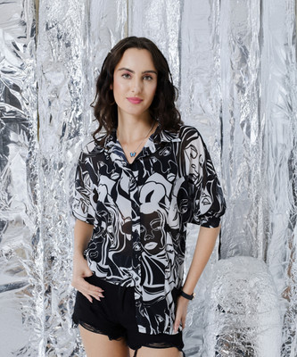 TANDUL Women Printed Casual Multicolor Shirt