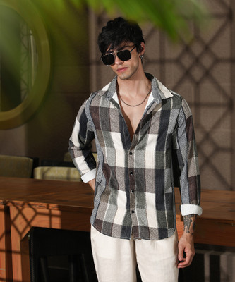 CAMPUS SUTRA Men Color Block Casual Multicolor Shirt