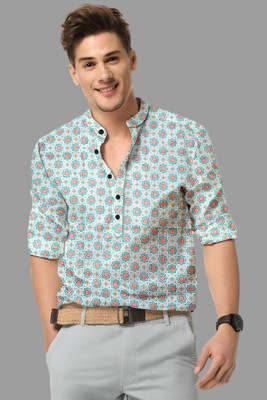 ISUEL FAB Men Printed Casual Multicolor Shirt