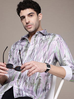 French Connection Men Printed Casual Multicolor Shirt