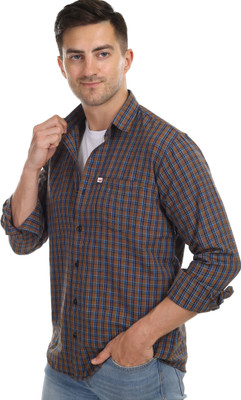 Trending Ayansh Men Solid Casual Brown, Dark Blue, Blue Shirt