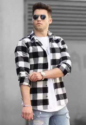 SOLVYN Men Checkered Casual Multicolor Shirt