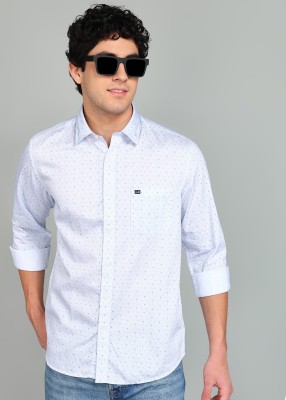 Arrow Sport Men Printed Casual Light Blue Shirt