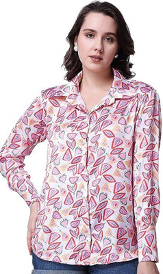 Manoj kanjoiya Women Self Design Casual Multicolor Shirt
