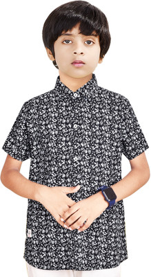 MADE IN THE SHADE Boys Self Design Casual Multicolor Shirt