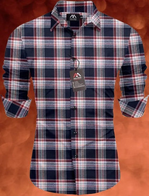 Nextgen Fashion Men Checkered Formal Multicolor Shirt