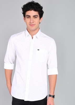 Arrow Sport Men Printed Casual White Shirt