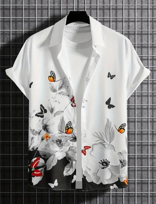 TatvamZone Men Printed Casual Multicolor Shirt