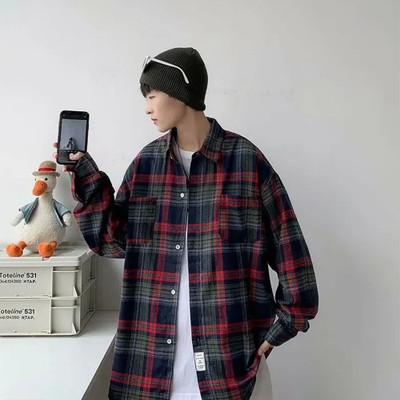 SHABIB Men Checkered Casual Multicolor Shirt