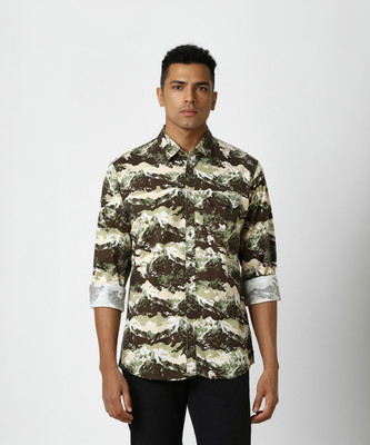 PETER ENGLAND Men Printed Casual Multicolor Shirt
