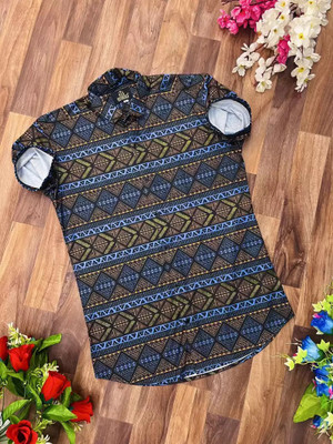 lectose Women Printed Casual Multicolor Shirt