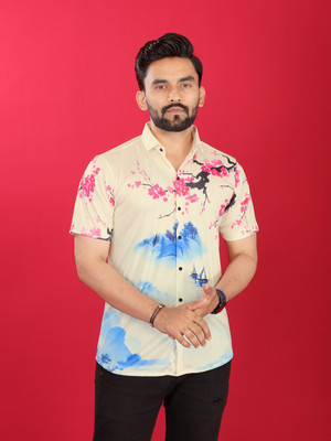 METRONAUT Men Printed Casual Multicolor Shirt