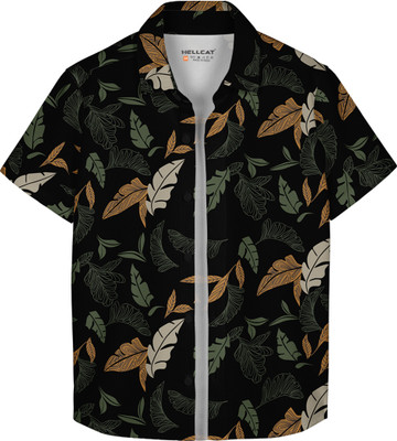 Hellcat Boys Printed Casual Multicolor Shirt