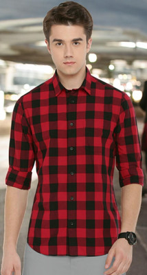 SHAH TEXTILES Men Checkered Casual Multicolor Shirt